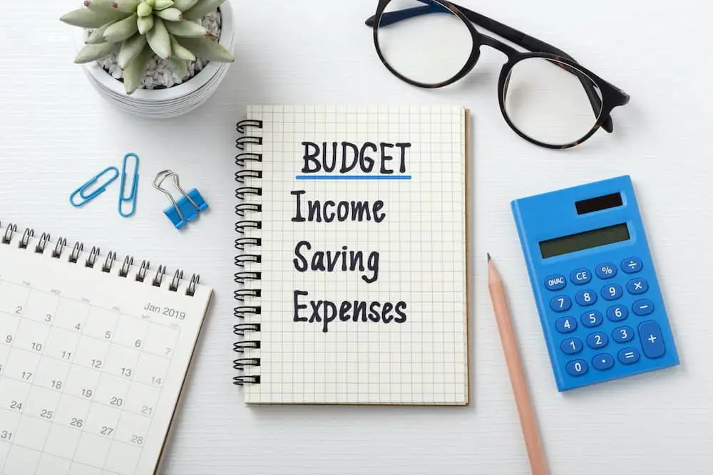Monthly budget planning